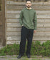 MR.OLIVE / HEAVY-DUTY COTTON / FLAT SEAMER CREW NECK SHIRT / ミスターオリーブ ヘビーデューティーコットン フラットシーマー クルーネックシャツ